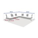 Salon de jardin PAOLA - 8 places – Image 4
