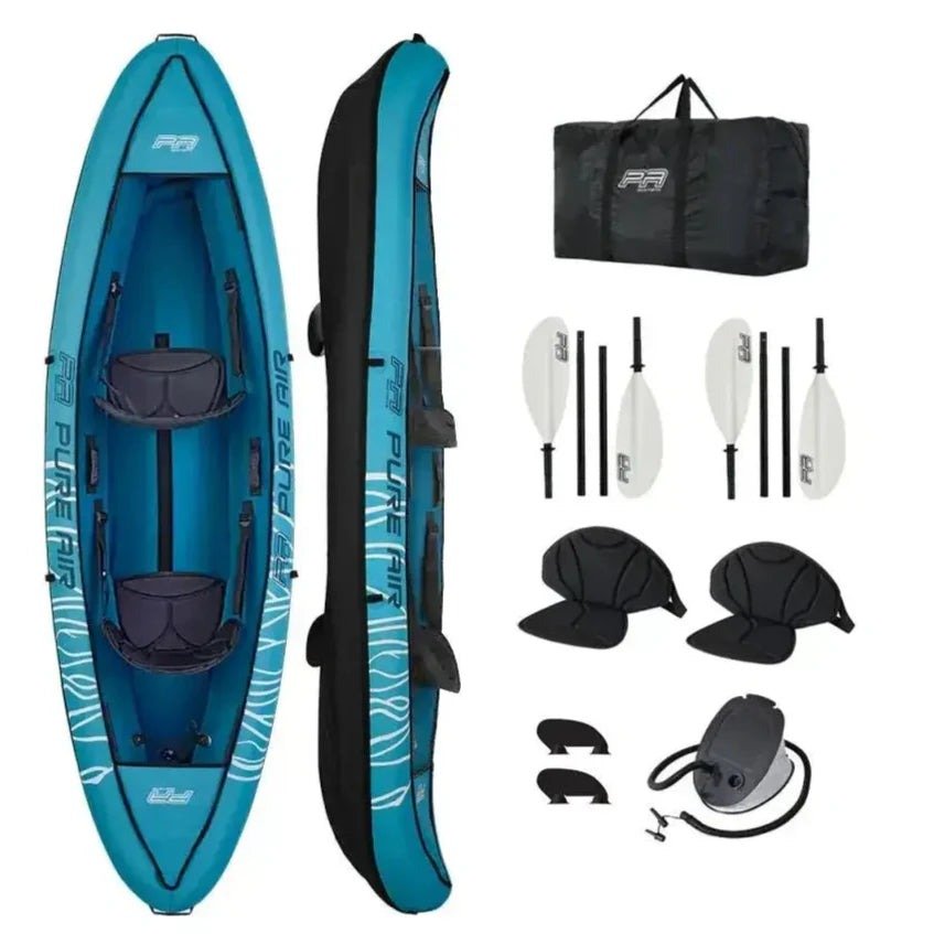 AAQ1 Kayak Gonflable Aqua Marina Pure Air Sparkle pour 2 personnes – Image 1