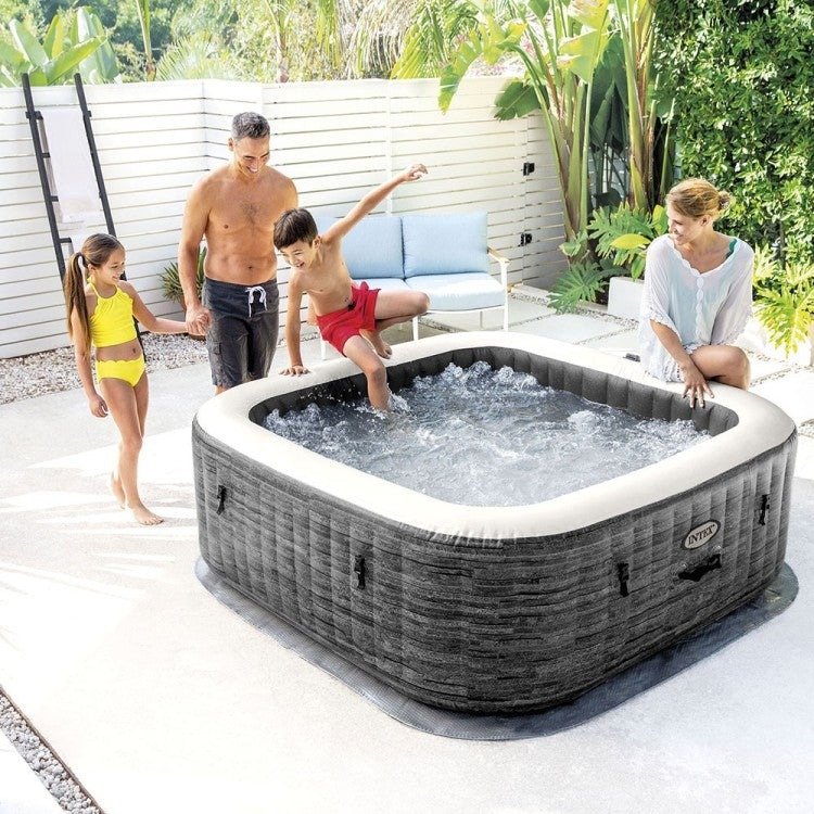 ARD1 Spa Gonflable Ardoise 4 places + Couverture thermique – Image 1
