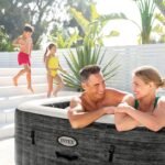 Spa Gonflable Ardoise 4 places + Couverture thermique – Image 5