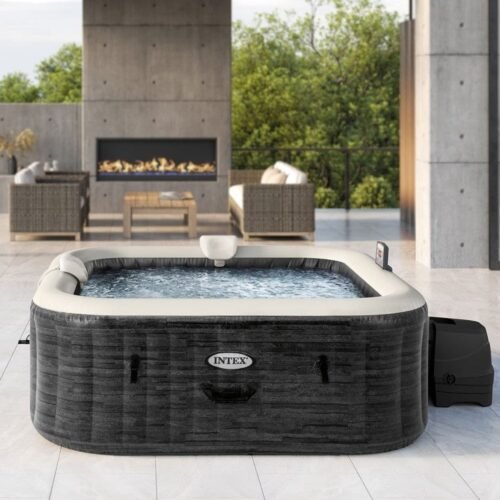 Spa Gonflable Ardoise 6 places + Couverture thermique – Image 1