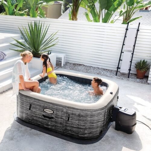 Spa Gonflable Ardoise 6 places + Couverture thermique – Image 3