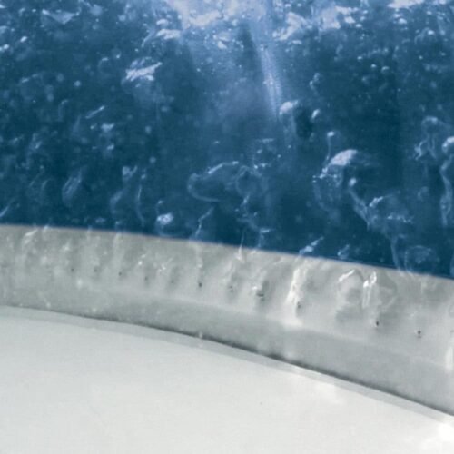 Spa Gonflable Bleu Marine 6 places + Couverture thermique – Image 9