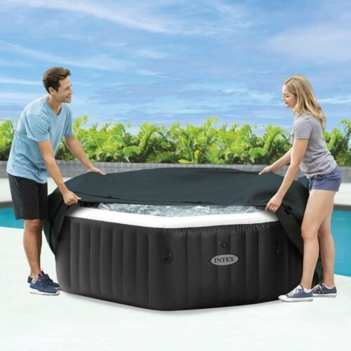 Spa Gonflable Ardoise 6 places + Couverture thermique – Image 9