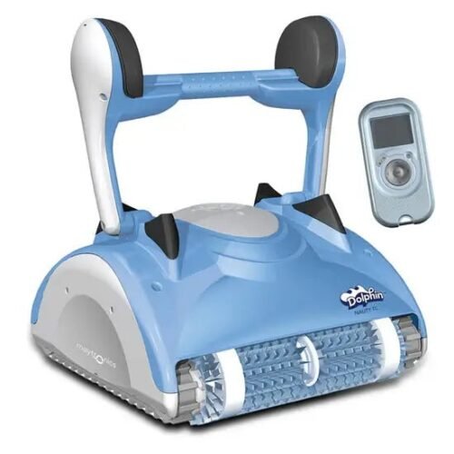 Robot Piscine - Dolphin Nauty TC - Avec brosse combinée et télécommande – Image 1