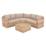 Salon d'angle de jardin MAYA - 5 places – Image 2