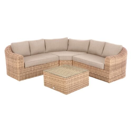 Salon d'angle de jardin MAYA - 5 places – Image 2