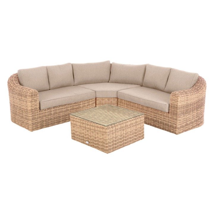 Designsanstitre-2024-06-26T16244 Salon d'angle de jardin MAYA - 5 places – Image 2