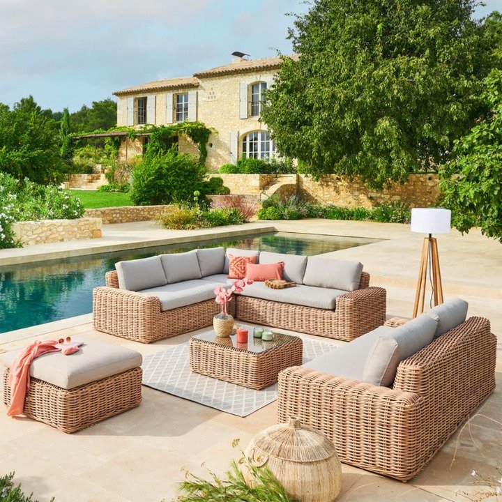 Designsanstitre-2024-06-26T16524 Salon de jardin SAVANA - 9 places – Image 1