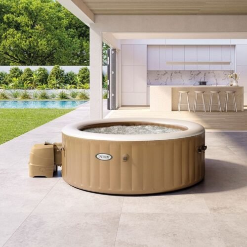 Spa Gonflable Sahara 4 places + Couverture thermique – Image 1