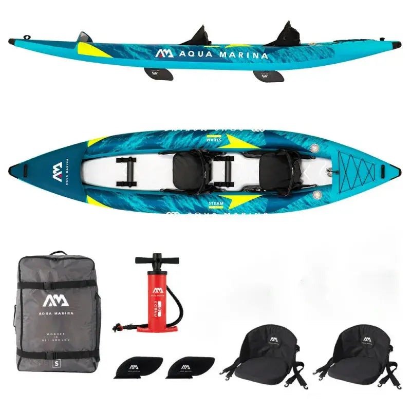 ST1 Kayak Gonflable Aqua Marina Steam 412 pour 2 personnes – Image 1