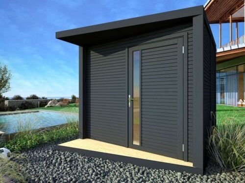 Abri de jardin NERO – 6 m² - 237×297 cm – Image 2