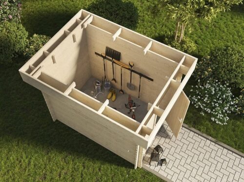 Abri De Jardin Rovero - 9m² - 28mm – Image 3