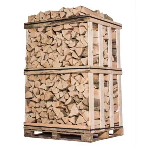 Bois de chauffage – 50 cm – Mélange de bois durs – Palette 2 m3 – 3 Stères – Image 1